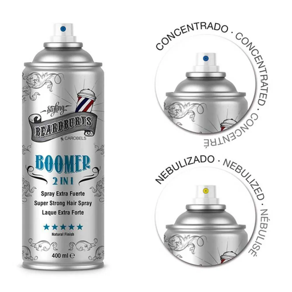 Carobels Cosmetics S.L. Suihkeet & Tonicit>Hiuslakka Boomer 2 in 1 400ml