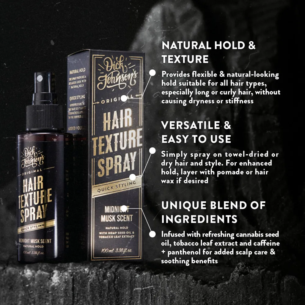 Dick's Brewery Suihkeet & Tonicit>Hiusten muotoilusuihke - Luonnollinen look 100ml