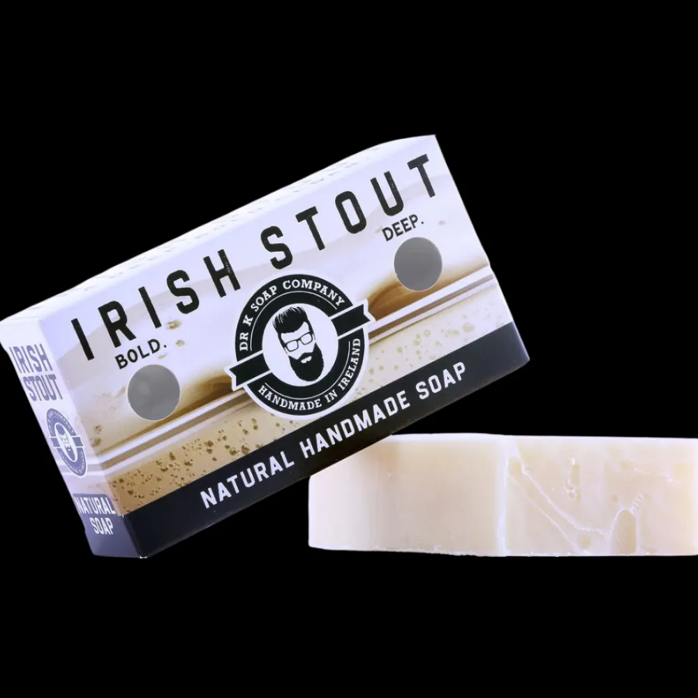 Dr K Soap Suihkugeelit & Palasaippuat>Palasaippua Irish Stout 110g