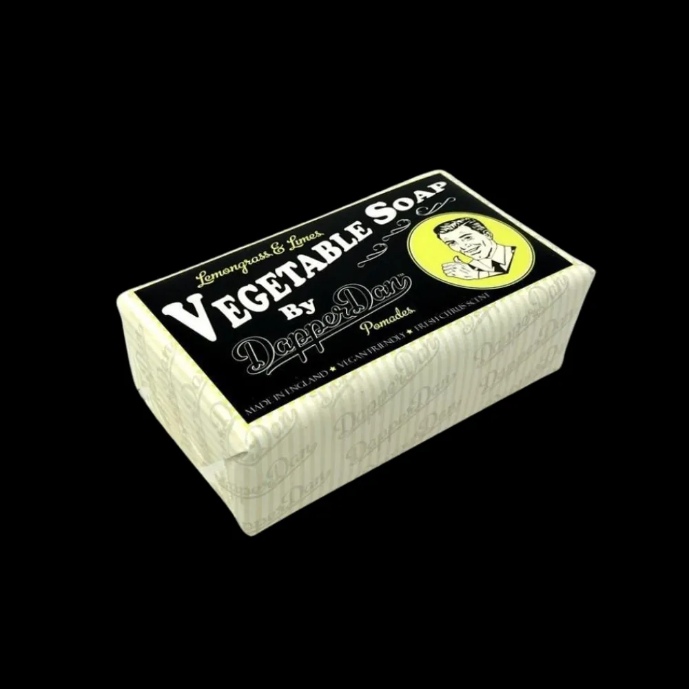 Dapper Dan Deluxe Suihkugeelit & Palasaippuat>Palasaippua Vegetable Lemongrass & Limes