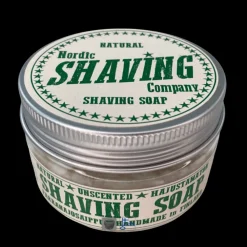 Nordic Shaving Company Parranajovoiteet>Parranajosaippua Natural - hajusteeton 114 g