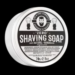 Dr K Soap Parranajovoiteet>Parranajosaippua Zero Tuoksuton 70g