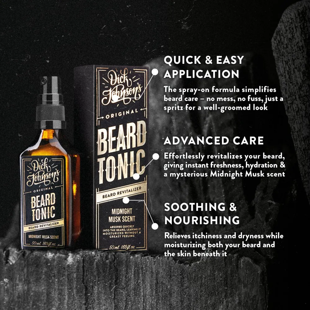 Dick's Brewery Partaöljyt>Partasuihke Midnight Musk 50ml