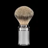 Muhle Partasudit>Partasuti Traditional Silvertip badger Kromi