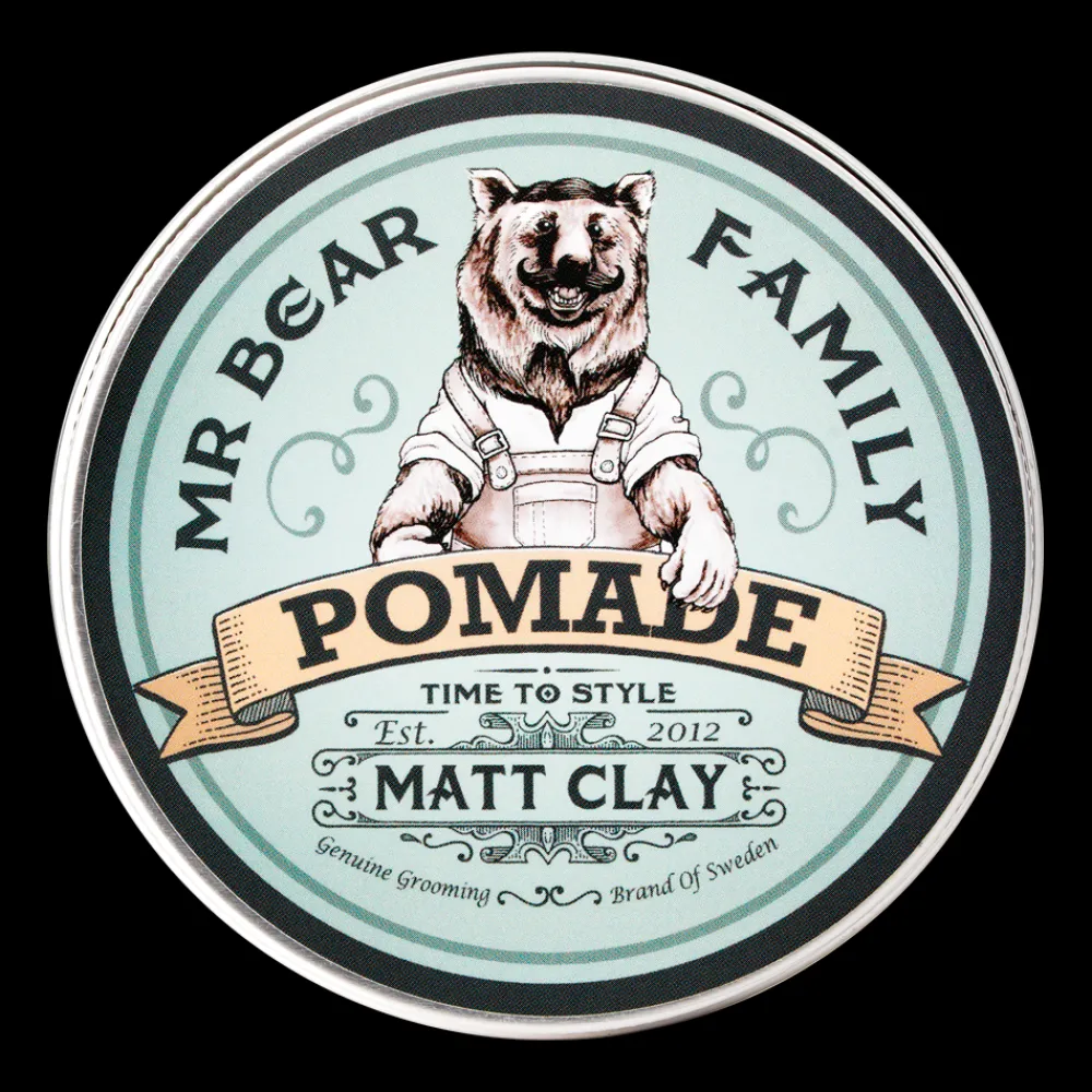 Mr Bear Family Hiusvahat>Pomade Matt Clay