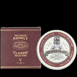 Mr Bear Family Hiusvahat>Pomade Matt Clay Golden Ember 100g