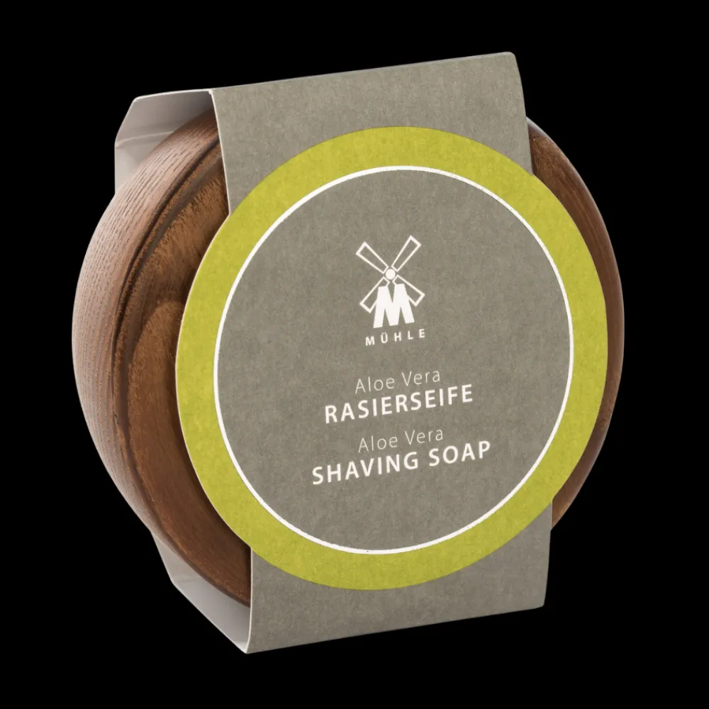 Muhle Partasaippuat & Hoitoaineet>Shave Soap Care & puinen kulho