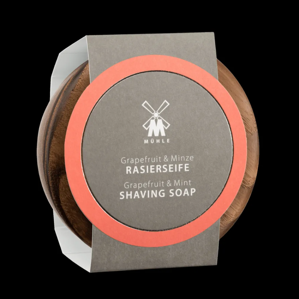 Muhle Partasaippuat & Hoitoaineet>Shave Soap Care & puinen kulho