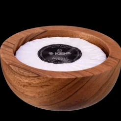 Kent Combs Parranajovoiteet>Shave Soap In Wooden Bowl