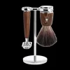 Muhle Parranajosetit>Shaving Set Rytmo Steamed Ash