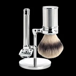 Muhle Parranajosetit>Shaving Set Traditional Chrome