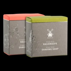 Muhle Partasaippuat & Hoitoaineet>Shaving Soap Duo Aloe Vera + Grapefruit & Mint