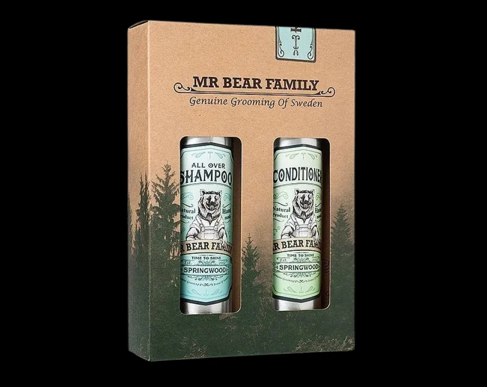 Mr Bear Family Shampoot>Wash Kit Shampoo & Hoitoaine