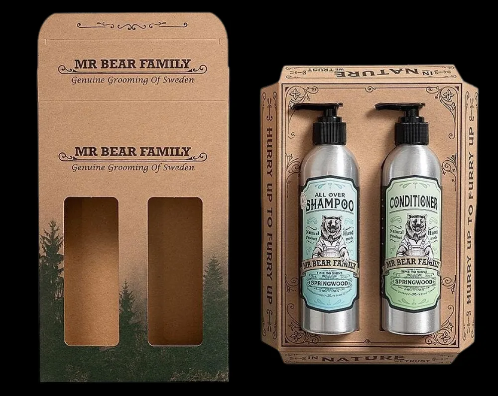 Mr Bear Family Shampoot>Wash Kit Shampoo & Hoitoaine